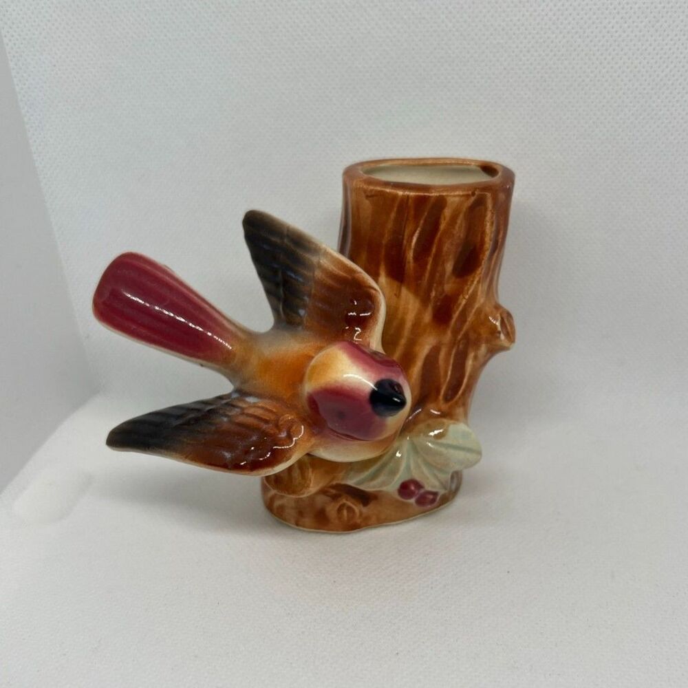 VTG Ceramic Bird Wall Pocket Made in Occupied Japan EUC
